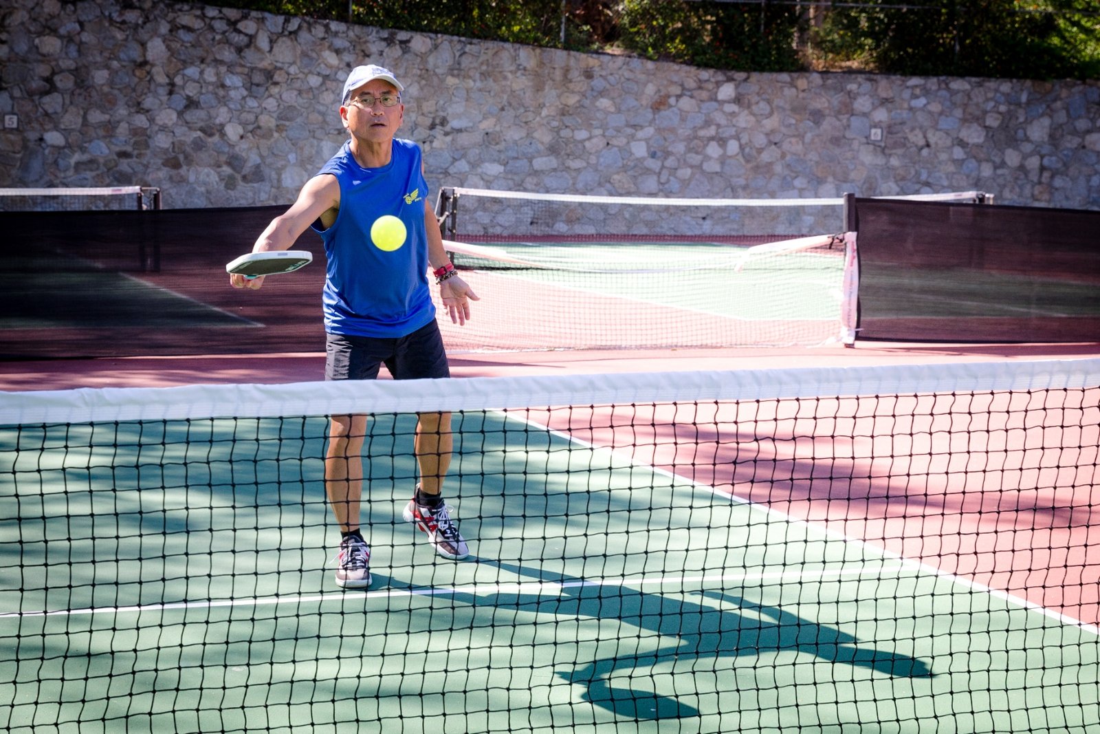 Richard Lee, Positively Pickleball coach in action